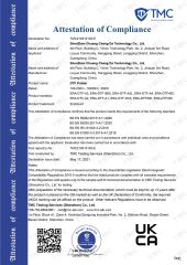DTF Printer Certification certificate from Shenzhen Chuang Cheng Da Technology Co., Ltd.