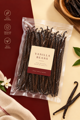 Dried Vanilla Beans (Planifolia) Gourmet / Grade A - Image 3