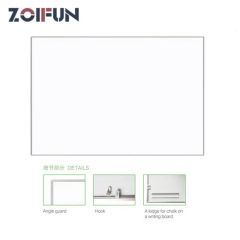 Zoifun Wholesale Custom Size Aluminum Frame Magnetic Whiteboards White Board for School - Image 2