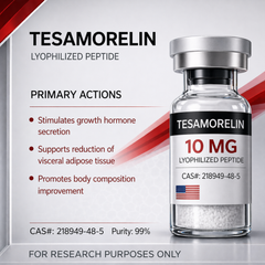 Purest Peptides Thymosin Acetate Tesamorel/ best selling Tesamorelin 2mg Hormone Peptide/Buy high quality Thymosin 5mg cheap/ Wholesale price Tesamorelin 2mg at a cheap price – product photo 4, product detail gallery