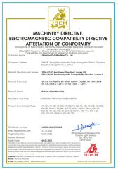 CE certificate from Ouli Prime Co., Ltd