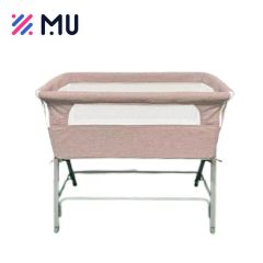 Foldable Steady Adjustable Basic Bedside Baby Bassinet Crib with Certificate - Image 5