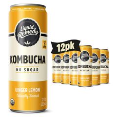 Flavorful Remedy Kombucha Sparkling Tea Beverage Designed For Everyday Refreshment And Convenient On The Go Enjoyment - Image 4