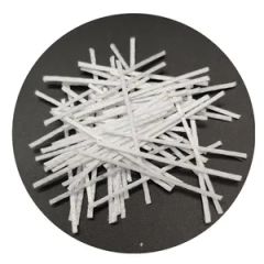 Synthetic Cripmed Polypropylene Fiber Grey Polypropylene PP Fiber - Image 1