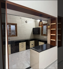 Pvc Modular Kitchen Maintenance Easy Cleaning Material Polyvinyl Chloride Aesthetic Feature Modern Look Durability Waterproof, - Image 3