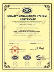 QUALITY MANAGEMENT SYSTEM CERTIFICATE certificate of JINSHI DRILLTECH CO., LTD. – certificate photo, supplier certificates section