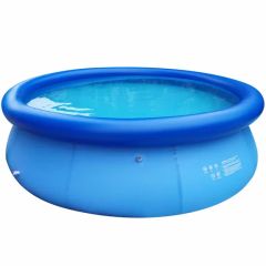 Dfaspo Above-Ground Garden Outdoor PVC Swimming Pool with Filter and Ladder - Image 5