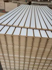 MDF Wave Board Designs for Wall Decoration Thickness 18mm Size 1220*2440mm Trademark JH WOOD HS Code 4412321090 Material Wood - Image 4