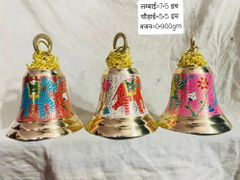 Brass Ghanti Bell, For Religious, Size: Mention In Photos Size Mention in photos Weight Mention in photos Brass Bell Type Pooja - Image 2