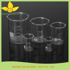 Customized Beaker for Lab Use Origin China Trademark SHONE Model NO. SH-BG HS Code 70179000 Port: Ningbo, China Capacity 5ml to 5000ml - Image 1