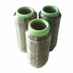 1 100 12 Micron 20d Golden Silver Color Polyester Nylon Metallic Yarn - Queen Textile Co., Ltd.