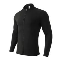 Men Outwork Jackets Casual Softshell Sports Running Jacket with Multiple Pockets - Image 1