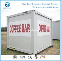 Flat Pack Container Shop/10FT Shop Container/Prefab Shop Warranty 2 Years Model NO. FC-Shop HS Code 9406900090 Material - Image 3