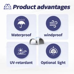 4 Seasons Outdoor Large Events Air Pop up Canopy Inflatable Dome Tent - Image 6