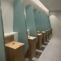 Laminated HPL Toilet Urinal Partitions Cubicles - Image 1