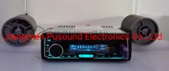 Car CD Player with USB FM Bluetooth Remote Control Car Stereo System - Image 1