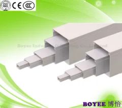 Cable Protector PVC Wiring Duct Slotted with Cover OEM OEM Origin China Shape Square Material PVC Trademark N/M Hole With - Image 4