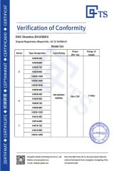 High voltage strip light CE-EMC 4 certificate of Glow-Grow Lighting Co., Ltd. – certificate photo, supplier certificates section