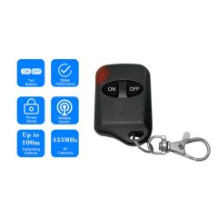 EV1527 Learning Code 433MHz 2-Key RF Wireless Remote Control Transmitter for Garage Door - Image 6