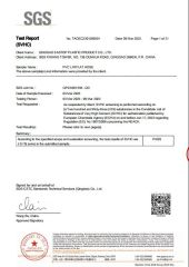REACH LAYFLAT HOSE certificate from QINGDAO EASTOP COMPANY LIMITED