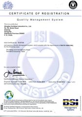 ISO Management certificate of Qingdao Goldstar Industrial Co., Ltd. – certificate photo, supplier certificates section