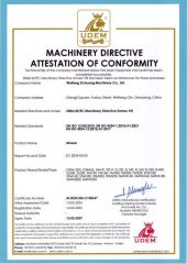 Sitron Mower CE certificate certificate from Weifang Sichuang Machinery Co., Ltd.