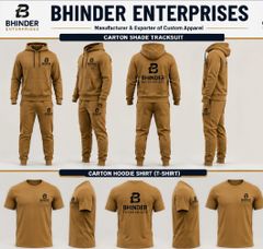 cotton track suit +shirt - Image 1