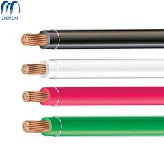 600V Nylon Sheath PVC Insulated Thhn Copper Wire 12AWG Stranded Flame Retardant THH ZML 1Y MOQ500M - Zhengzhou Zoom Link Cable Co., Ltd.