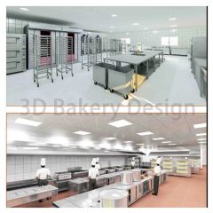 Bakery Equipment 220V Bread Cake Pizza 1Y Warranty Customized Sunrry - Image 4