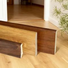 Non Slip Textured Surface Solid Wood Baseboard for Enhanced Safety in Commercial Settings - Image 2