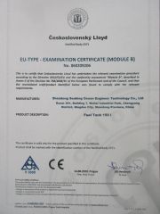 CE certificate of Fuel tank certificate from Qingdao Allsea Boats Co., Ltd.