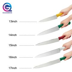 Kitchen Implements Meat Cutting Stainless Steel Chef Butcher Knives Set - Image 3