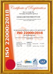 EN ISO 23659 certificate of Geo360 Agro Industries Pvt. Ltd – certificate photo, supplier certificates section