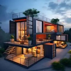 Container House Space Modular Room Container Modular Dome Capsule Trailer House - Image 6