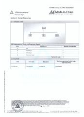 SUPPLIER ASSESSMENT REPORT certificate from TOPUNION HARDWARE AND PLASTIC CO., LIMITED