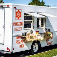 Luxury Beverage Serving Truck With Dessert Display Counter Professional Mobile Kitchen Excellent Business Opportunity - Image 5