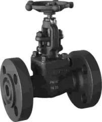 Wafer Style Valve Designed for Compact Installation Between Flanges in Piping Systems Globe Valve - Image 1