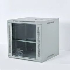 Small Network Mobile Server Rack White Wall Mount Server Cabinet - Image 6
