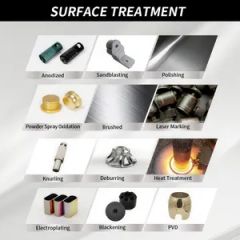 Iron Anodizing OEM Steel Engineering Components Part Parts Custom CNC Machining Milling - Image 2