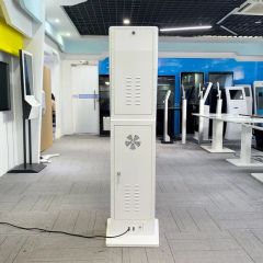 23.6 Inch Multi-Touch Function Curved Kiosk Vertical Design Self Service Kiosks - Image 5