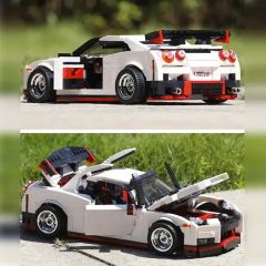 1024 PCS Bricks Building Blocks Model Sport Racing Car Blocks for Kids - Image 6
