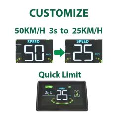 Leisure Ride Bike Speedometer with Speed Mileage Bicycle Computer Ebike Part - Image 6