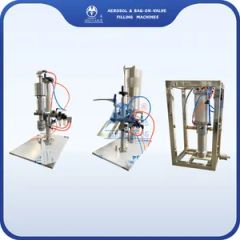 Semi--Auto Aerosol Can Filling Machine Warranty Period 1 Year Filling Material Liquid Automation Level Semi-automatic Filling Machine Type - Image 6