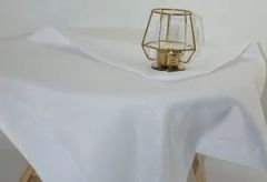 Bleach White Jacquard Design Rings for Table Cloth and Napkins - Image 4