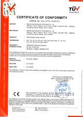 CE Certificate for Chiller certificate of Beijing WIIP Co. Ltd. – certificate photo, supplier certificates section