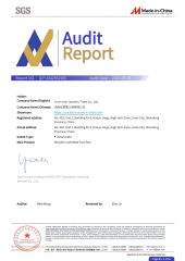 SGS certificate from Jinan Unic Industry Trade Co., Ltd