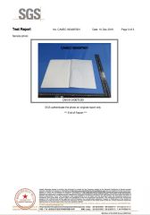 FDA SGS TEST REPORT certificate from Green Woods Paper & Stationery Co., Ltd.