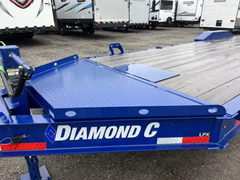 2022 Diamond C 7×24 20K Low Profile Equipment Trailer w/Max Ramps - Image 5