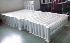 Conch PVC/UPVC Fencing Size 5.8meters Trademark CONCH HS Code 3925200000 Material Plastic Steel Pillar Distance - Image 1