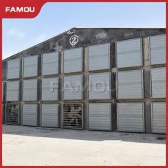 Heavy-Duty Galvanized DC Box Fan for Optimal Pig Farm Ventilation - Image 1